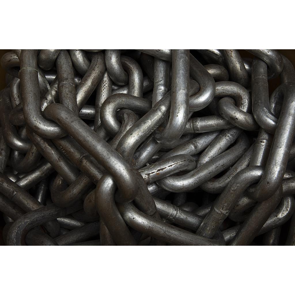 CADENA ACERO 5/32&quot; GALVANIZADO ELECTROLITICO 